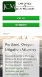 Mobile Screenshot of mccaslinfirm.com